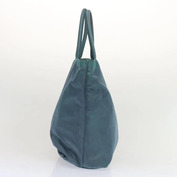 PRADA Tote Bag Nylon Blue Auth 69358 - Picture 6 of 15